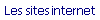 Les sites internet